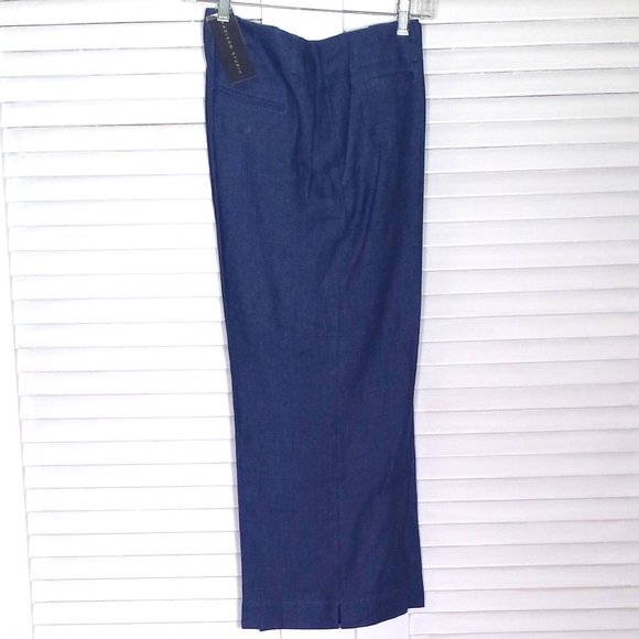 Madison Studio Linen Wide Leg Crops - Picture 1 of 2